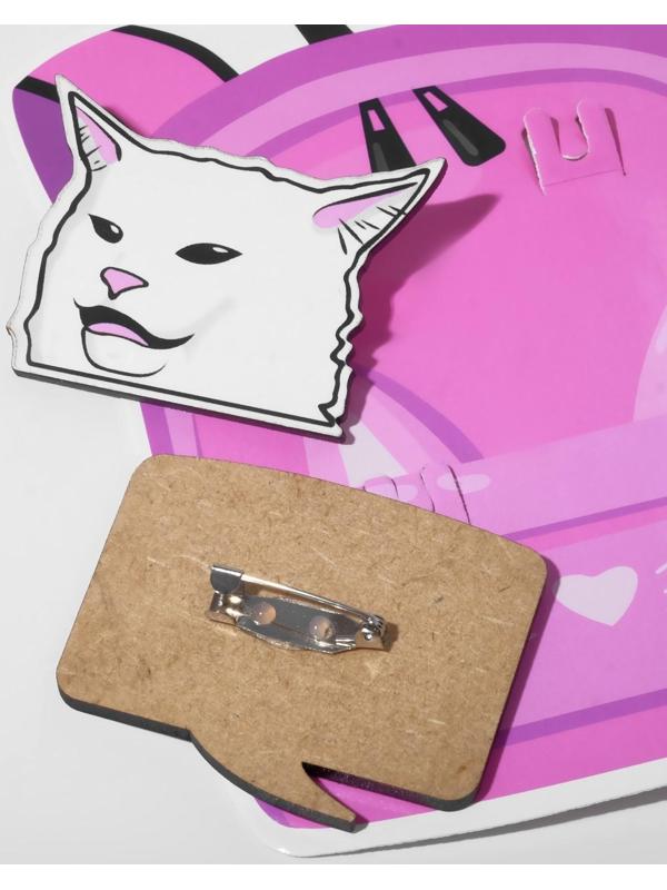 Набор брошей деревянных (2шт) 