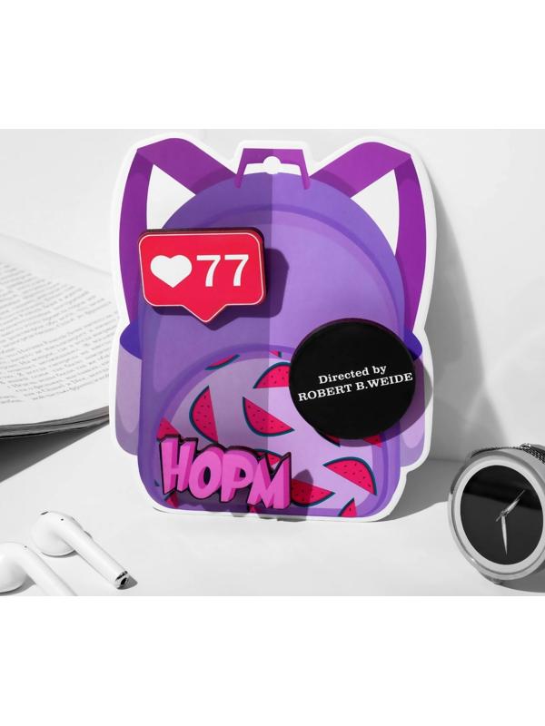 Набор брошей деревянных (3шт) 