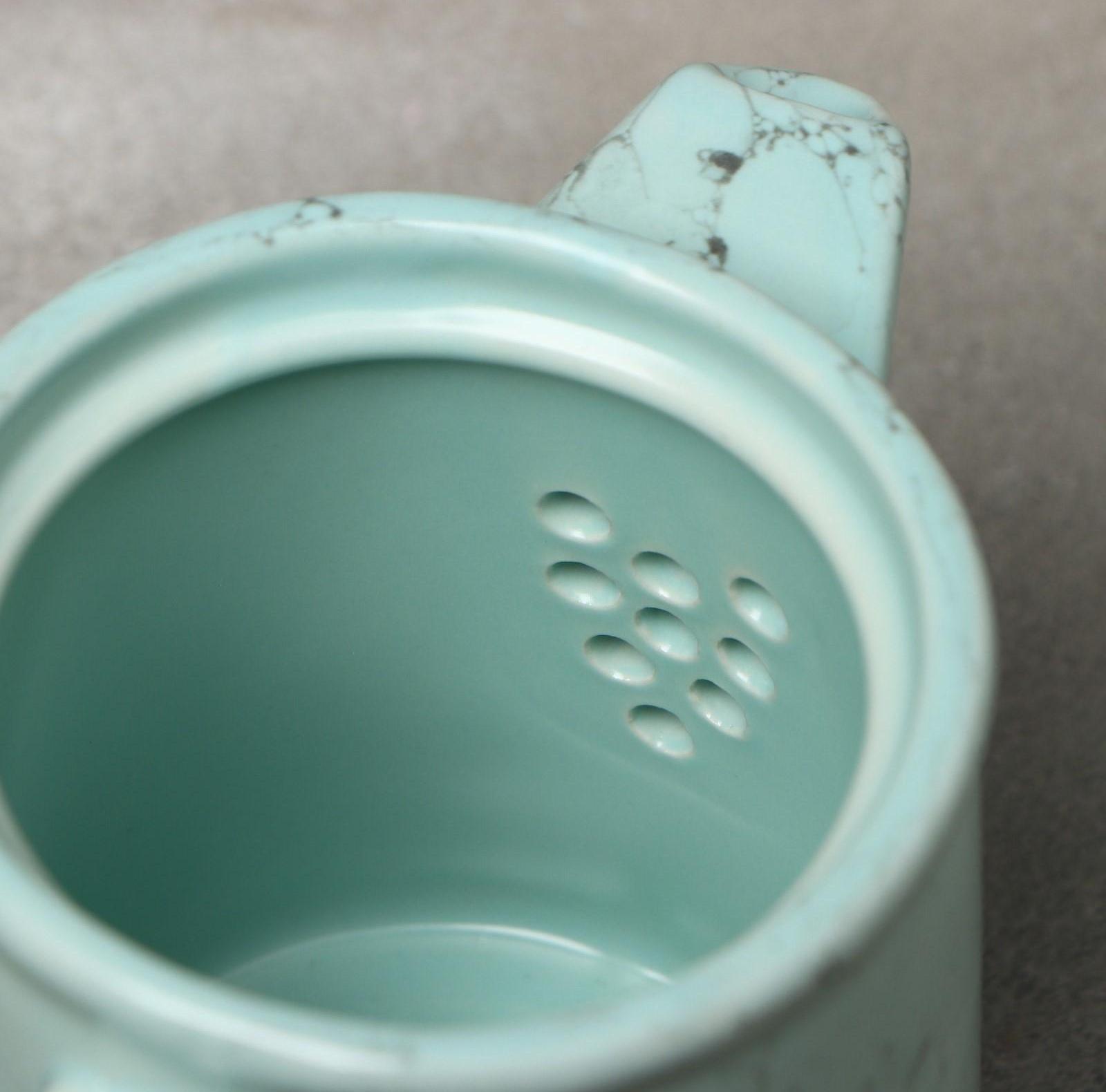 Чайник Bolla menta, 500 мл, d=10,5 см, h=14,5 см, фарфор