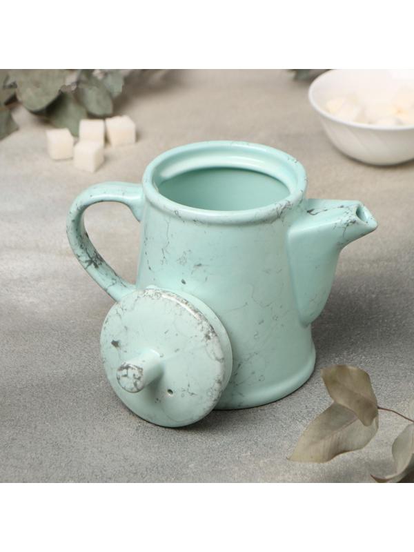 Чайник Bolla menta, 500 мл, d=10,5 см, h=14,5 см, фарфор