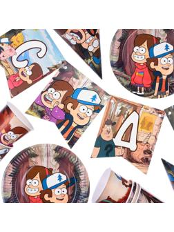 Набор бумажной посуды на 6 персон 