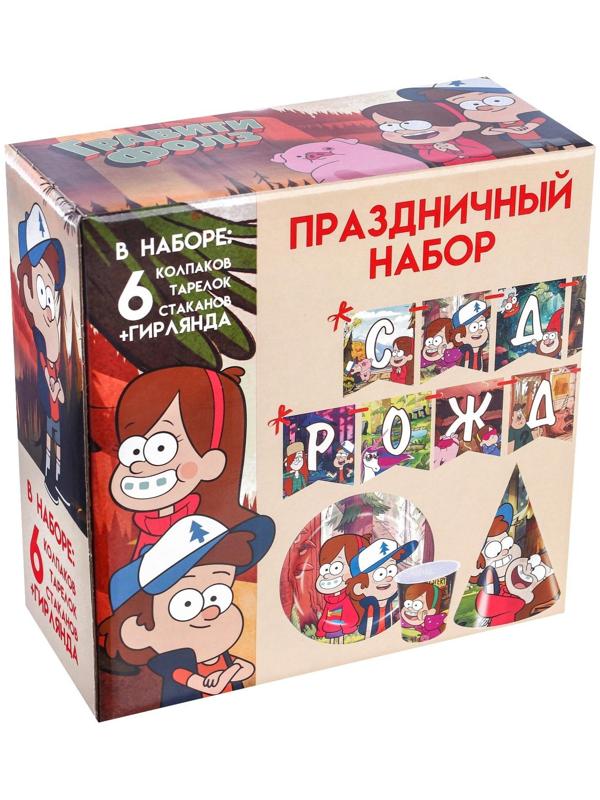 Набор бумажной посуды на 6 персон 