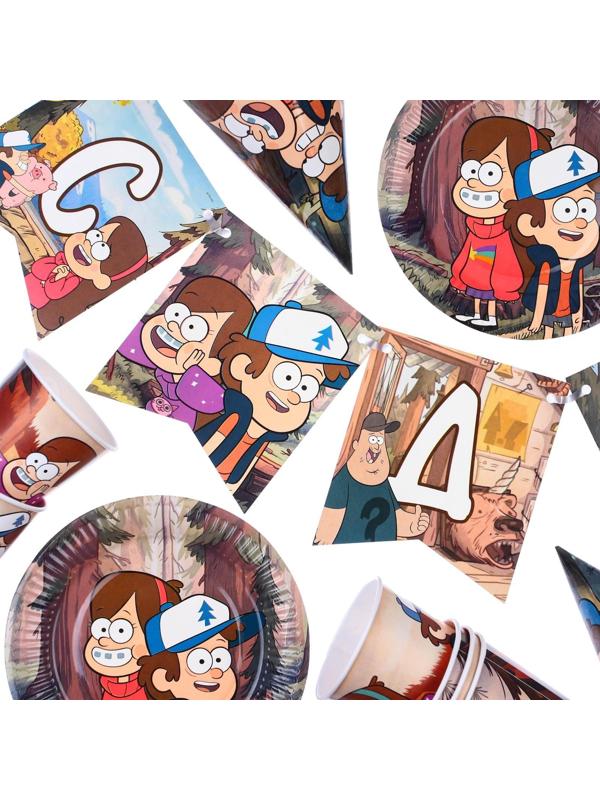 Набор бумажной посуды на 6 персон 