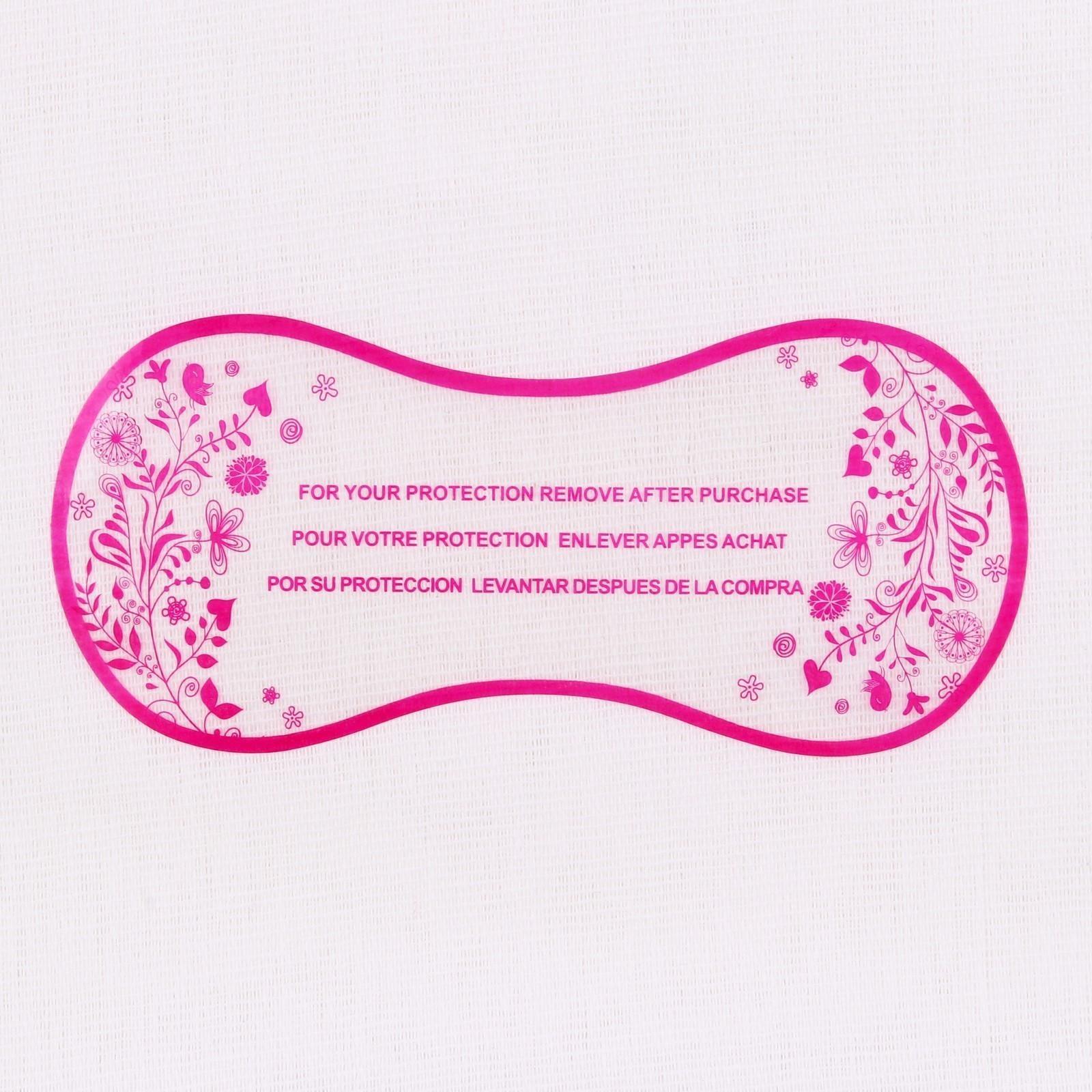 Набор гигиенических наклеек для купальников, 10 шт, 50 × 110 мм, цвет прозрачный