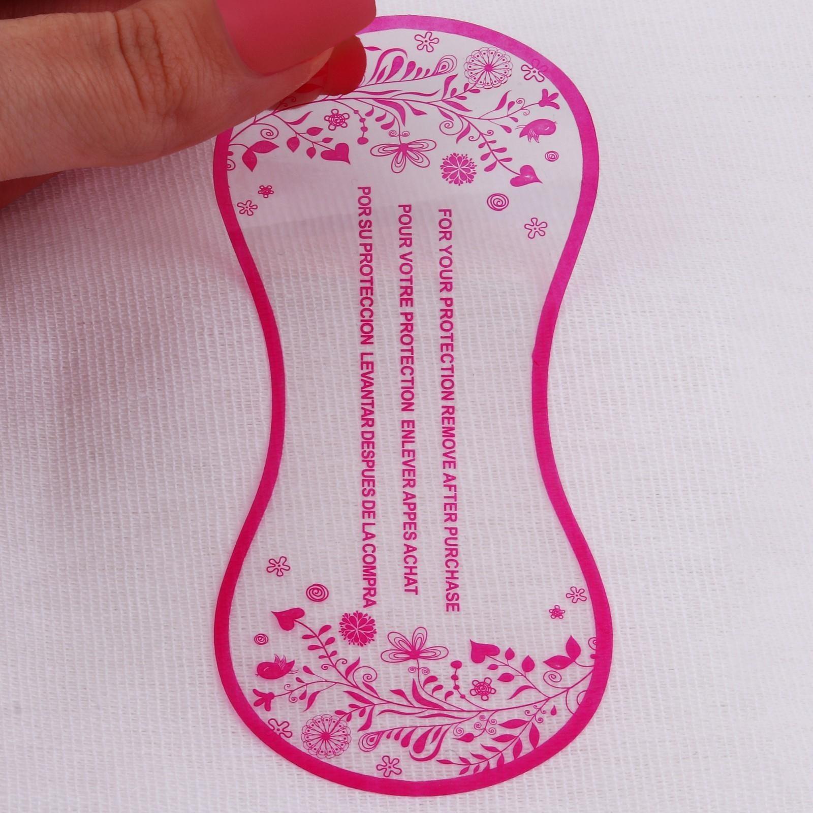 Набор гигиенических наклеек для купальников, 10 шт, 50 × 110 мм, цвет прозрачный