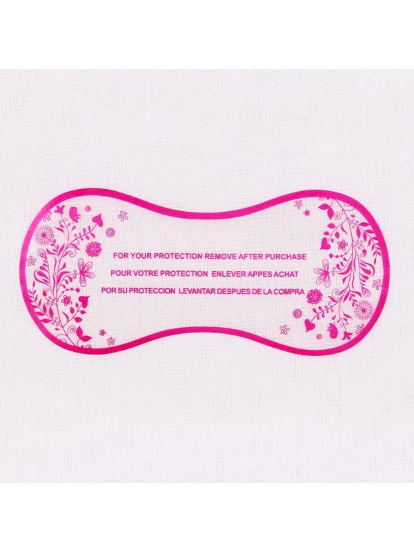 Набор гигиенических наклеек для купальников, 10 шт, 50 × 110 мм, цвет прозрачный