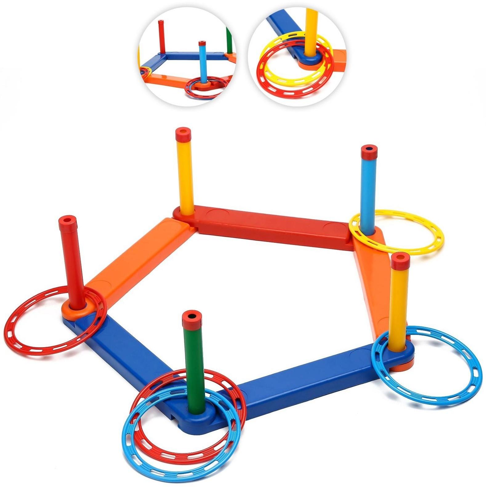 Кольцеброс, 5 стоек, 5 колец