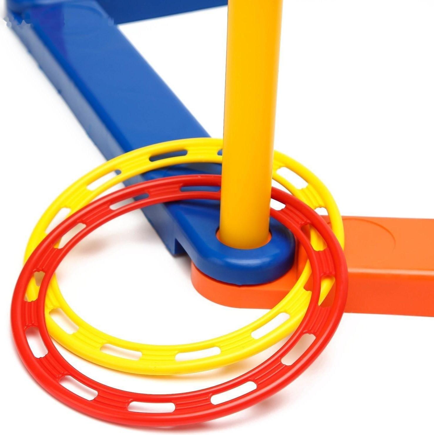 Кольцеброс, 5 стоек, 5 колец