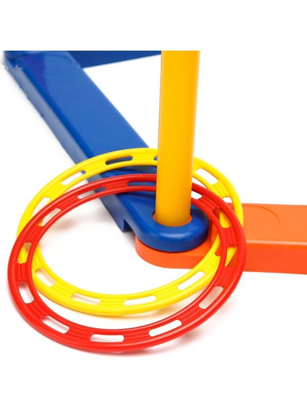 Кольцеброс, 5 стоек, 5 колец