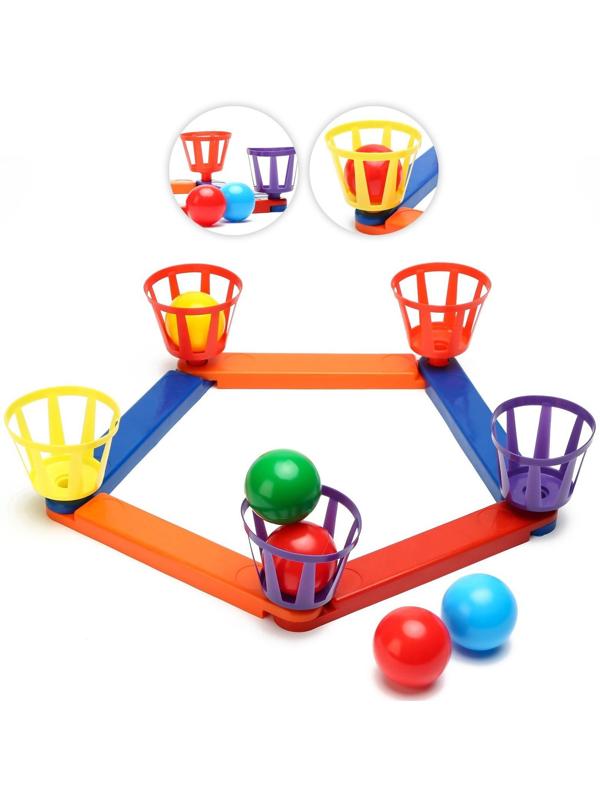 Шароброс, 5 лунок, 5 шаров