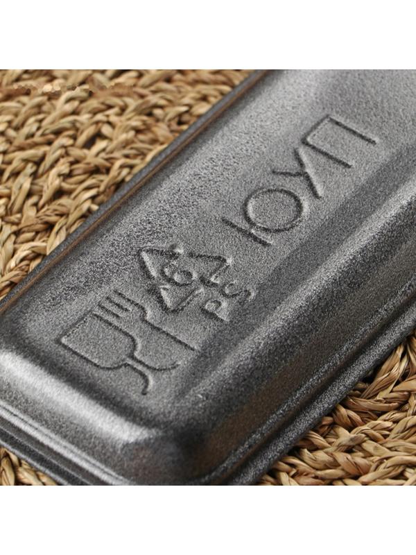 Подложка-лоток для продуктов, 17×8,5×2 см, цвет черный, 900 шт/уп.