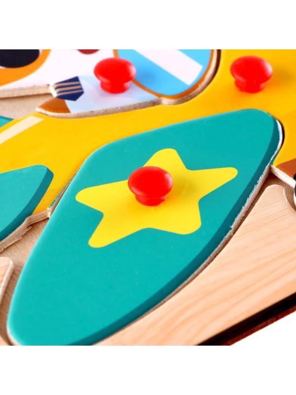 Рамка - вкладыш «Лисёнок в самолётике»