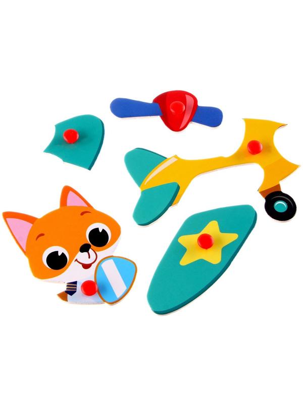 Рамка - вкладыш «Лисёнок в самолётике»