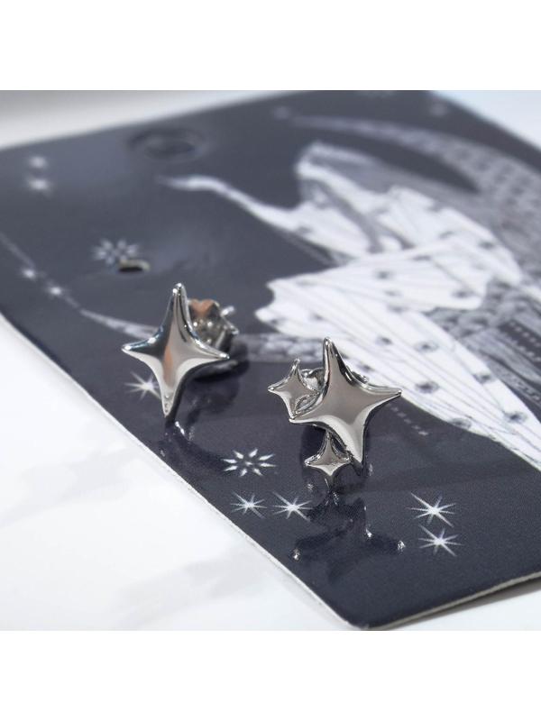 Серьги металл 