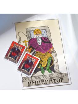 Серьги акрил 