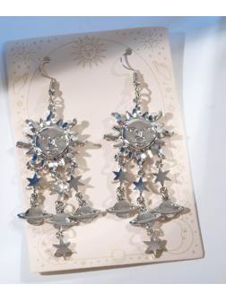 Серьги висячие 