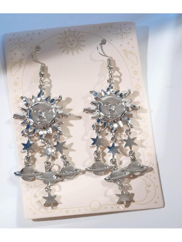 Серьги висячие 