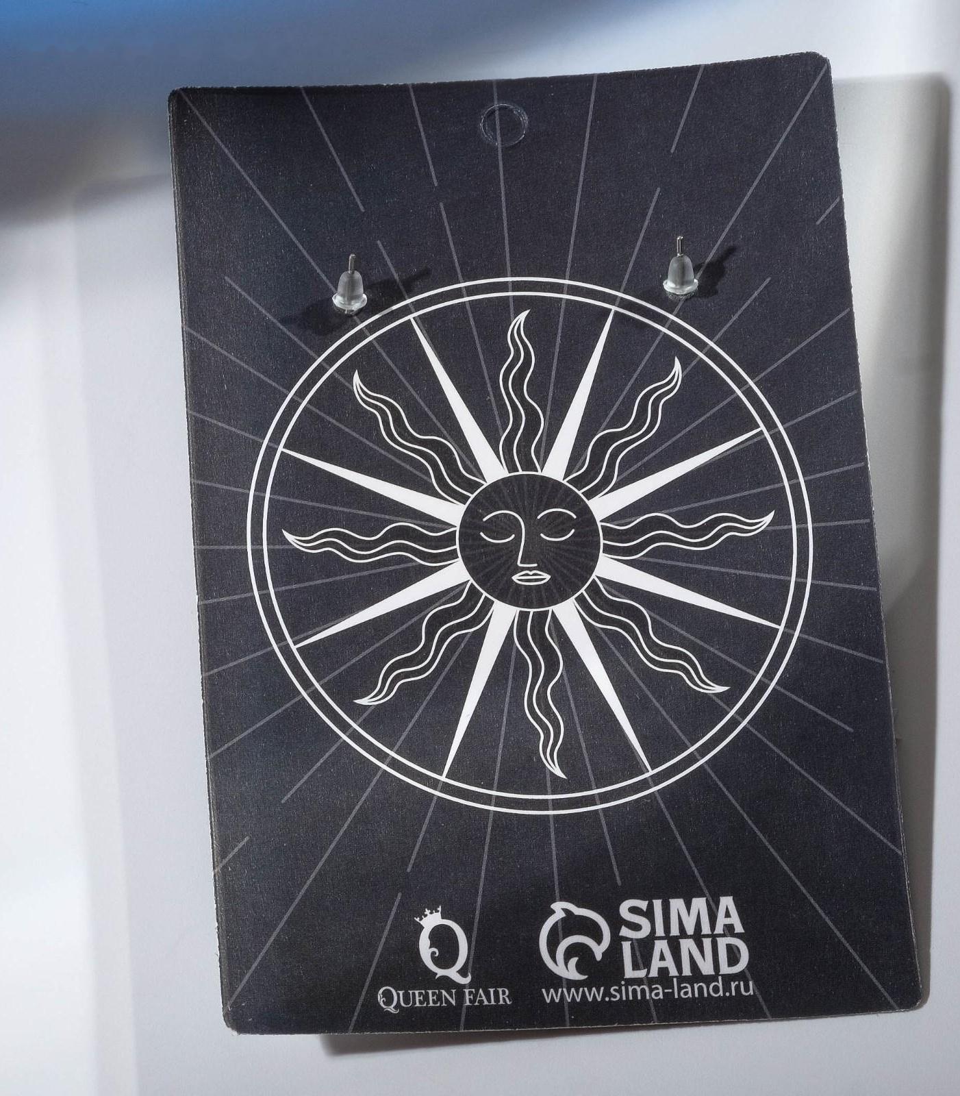 Серьги висячие 