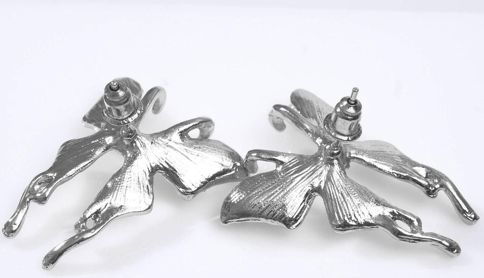 Серьги металл 