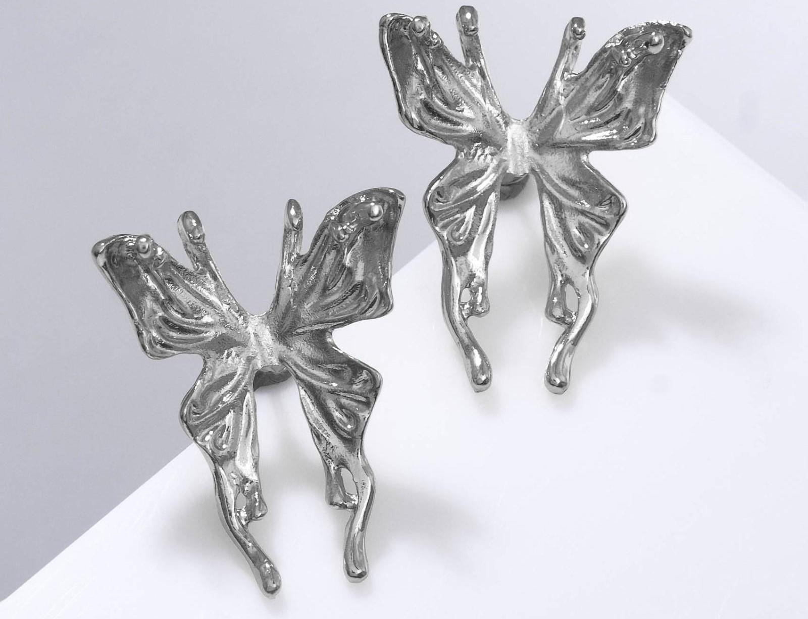 Серьги металл 