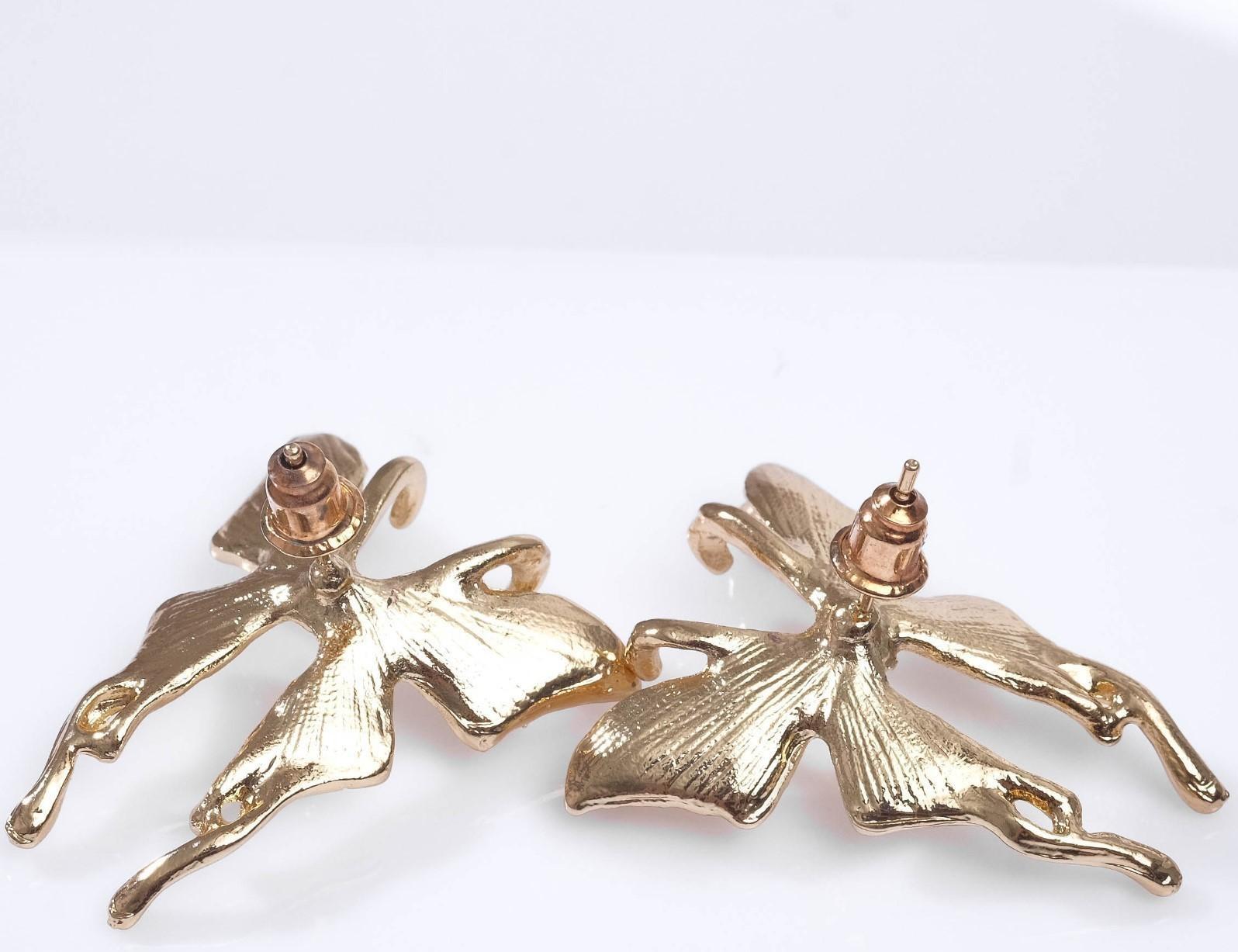 Серьги металл 