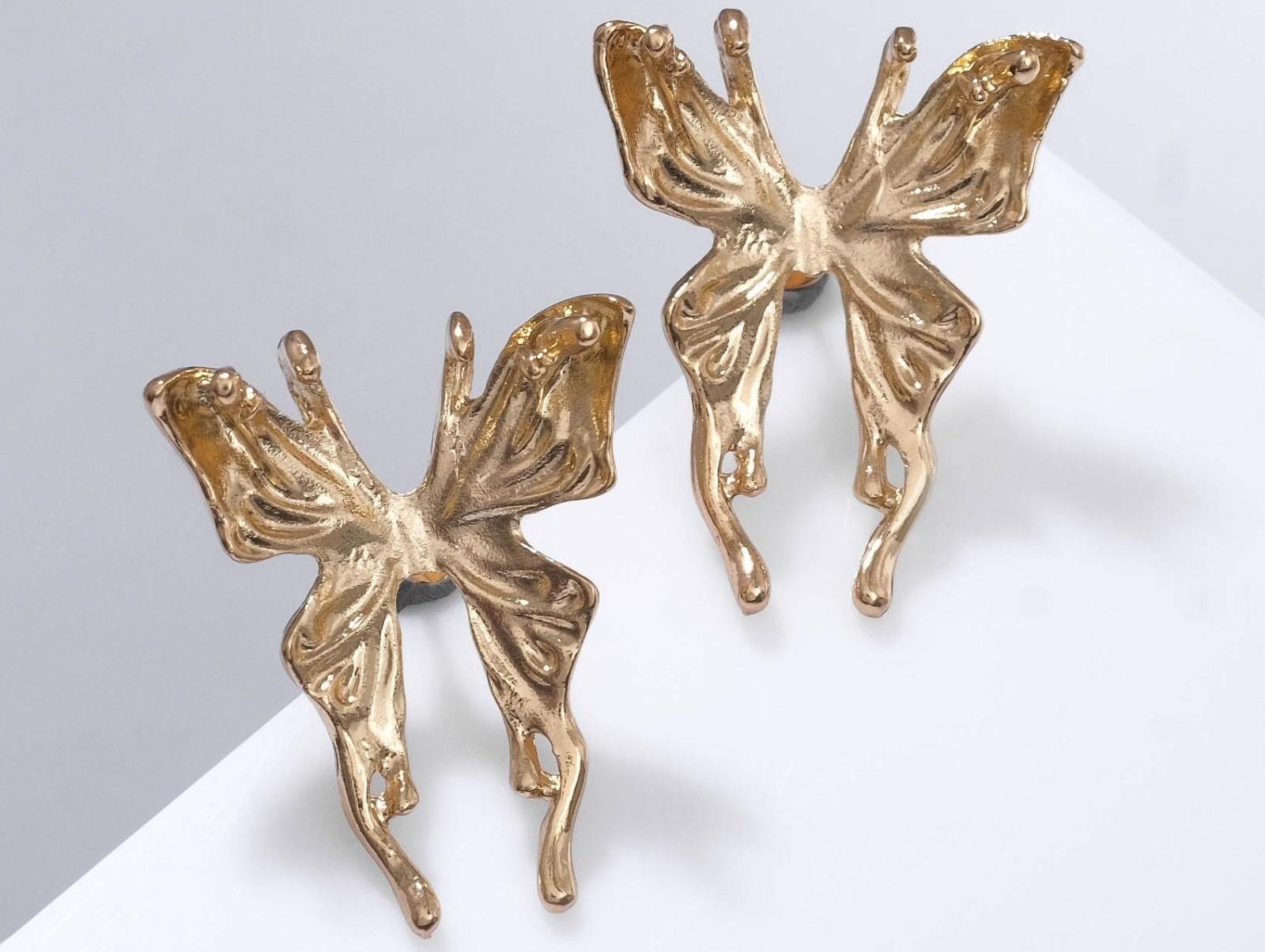 Серьги металл 