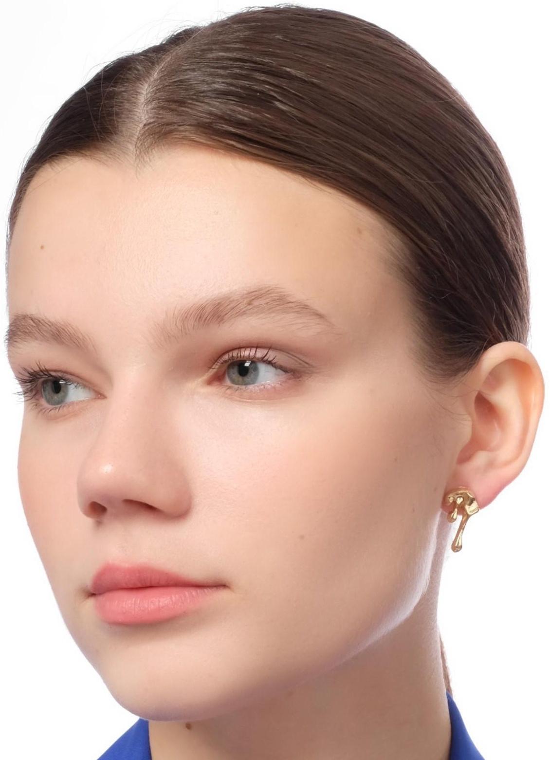 Серьги металл 