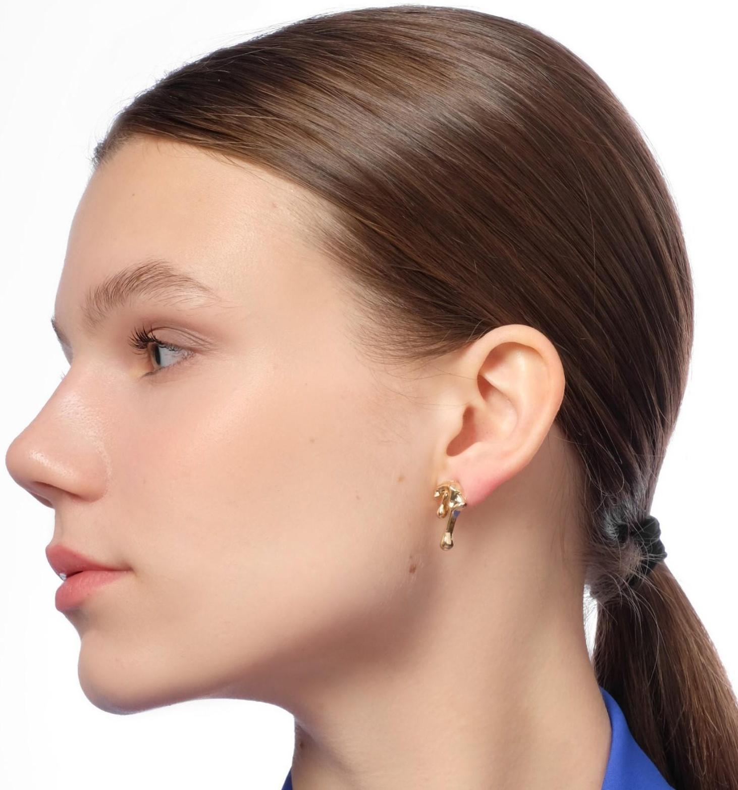 Серьги металл 