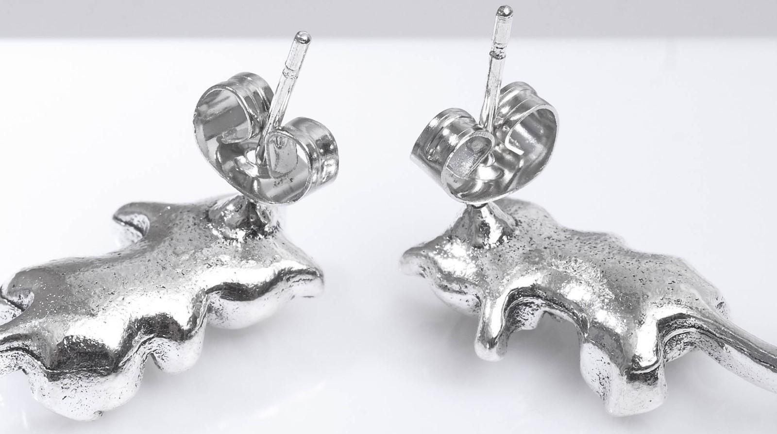 Серьги металл 