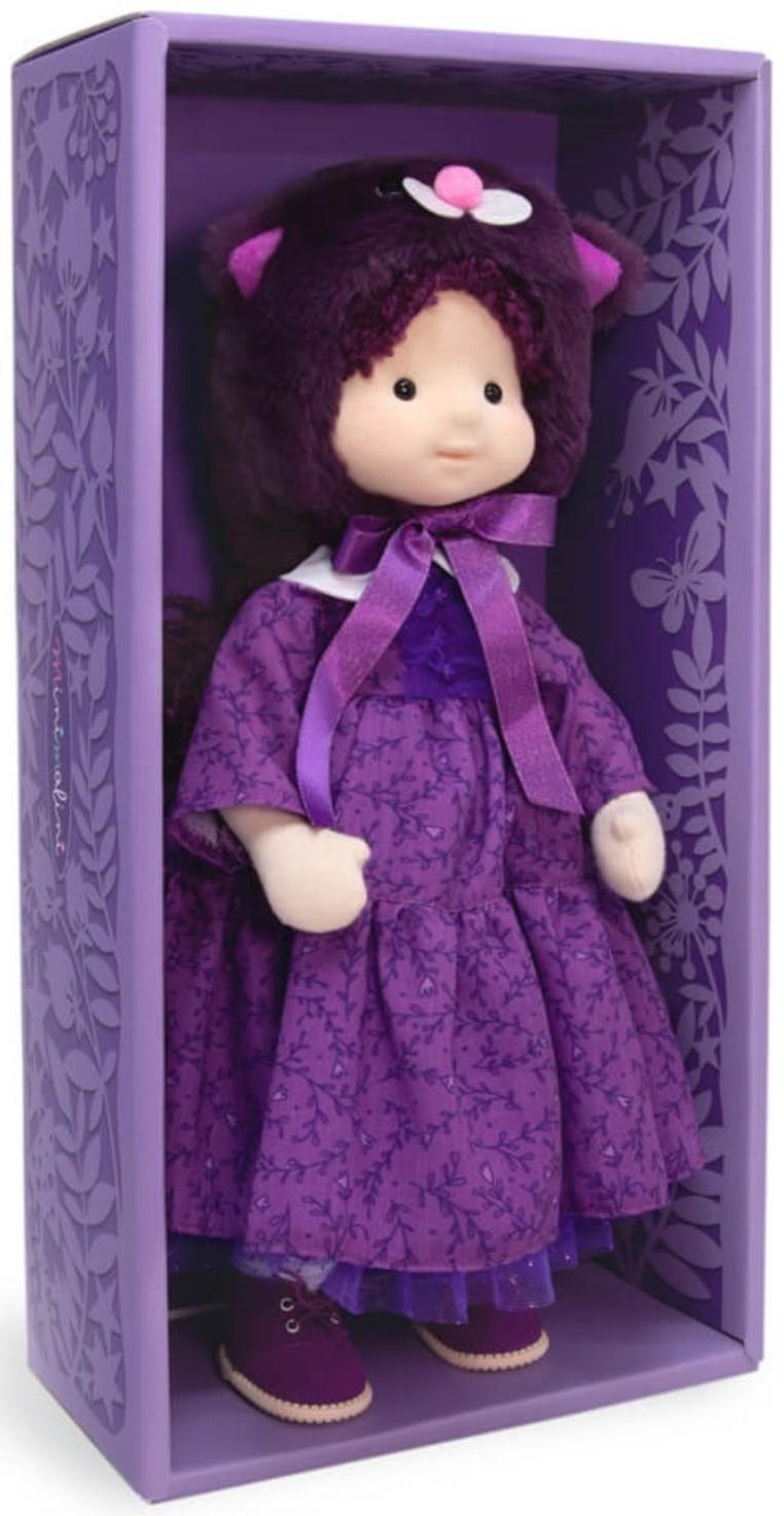 Мягкая кукла «Тиана в шапочке «Котенок»