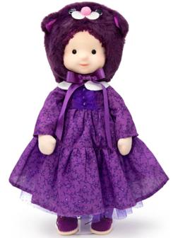 Мягкая кукла «Тиана в шапочке «Котенок»