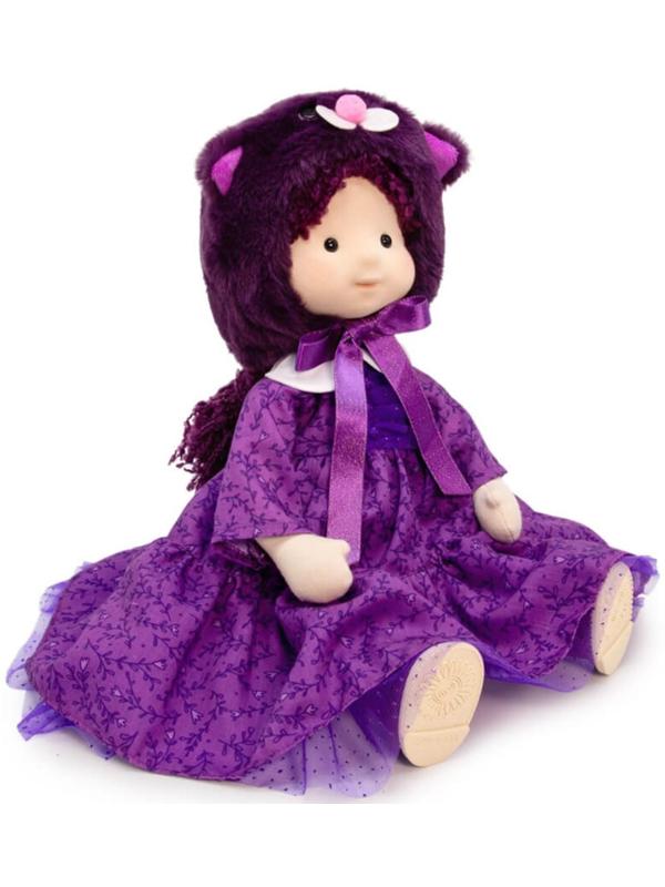 Мягкая кукла «Тиана в шапочке «Котенок»