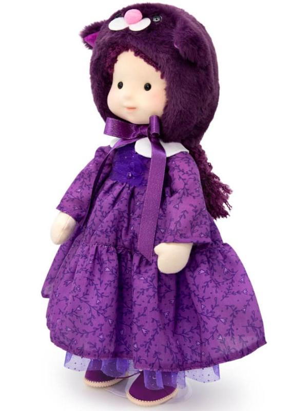Мягкая кукла «Тиана в шапочке «Котенок»