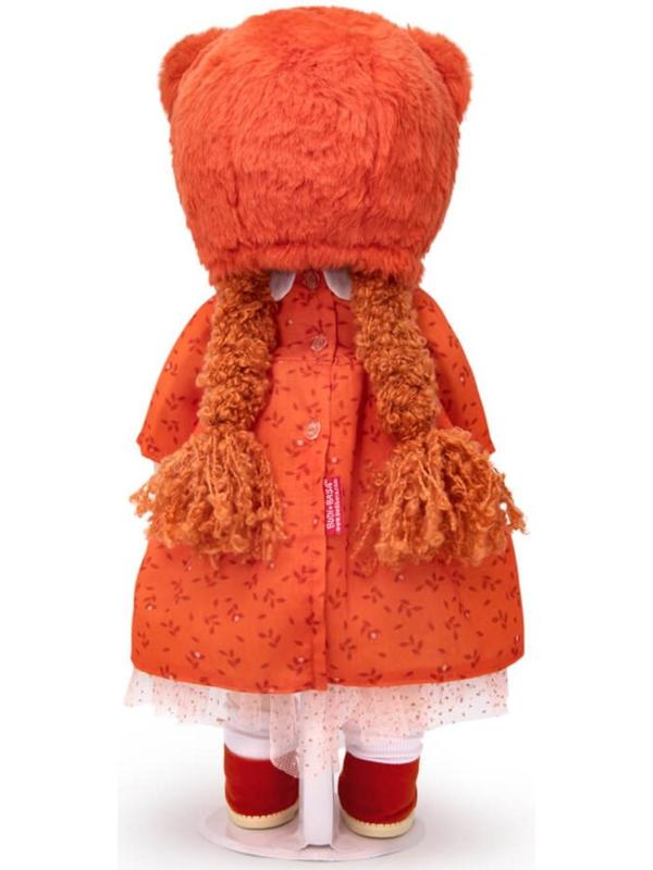 Мягкая кукла «Ива в шапочке «Лисенок»