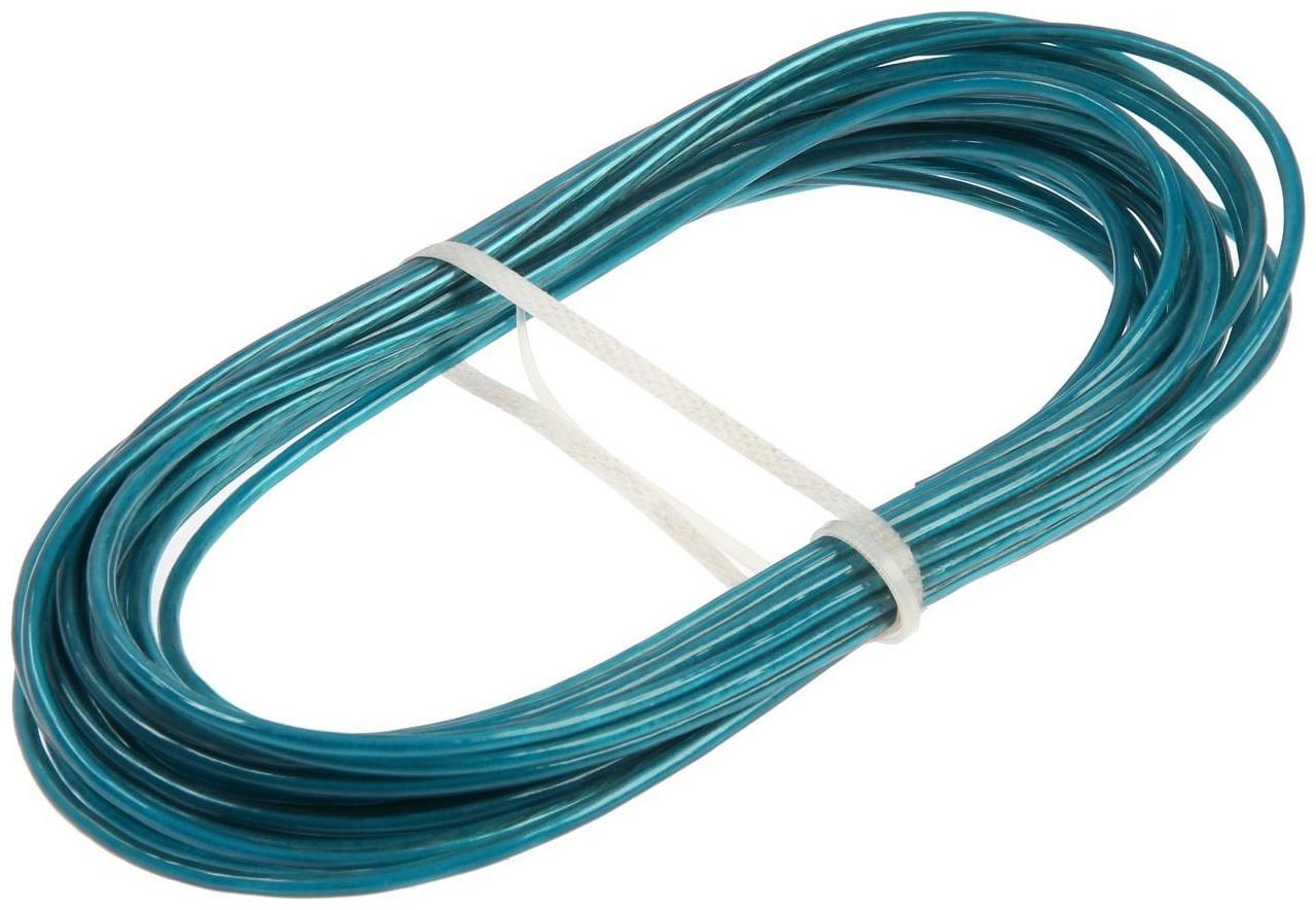 Трос металлополимерный 3,0 мм  10 м