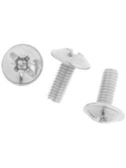 Винт для крепления ручки М4x10мм белый цинк 15 шт