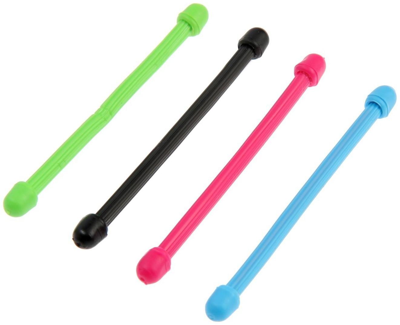 Cтяжка для кабеля, fix-o-moll 7,6 см 4-цветная цветной 4 шт