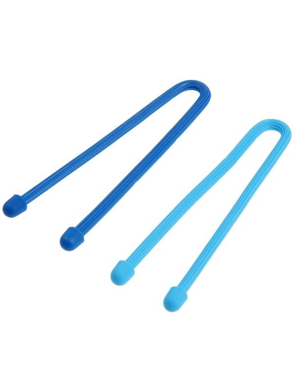 Cтяжка для кабеля 31,0 см, цвет синий, 2 шт