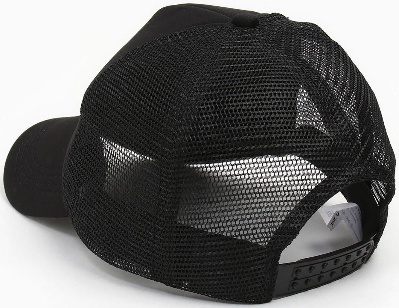 Бейсболка, цвет чёрный, размер 56-58