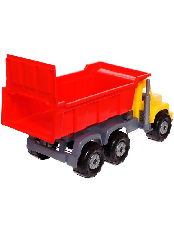 Автомобиль-самосвал «Супергигант», цвет жёлто-красный