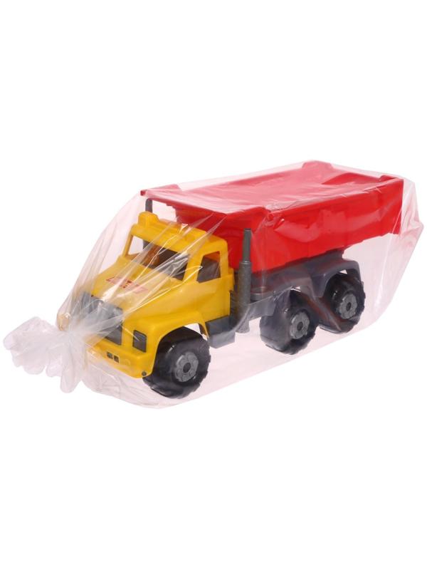 Автомобиль-самосвал «Супергигант», цвет жёлто-красный