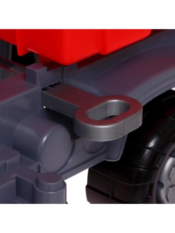 Автомобиль-самосвал «Супергигант», цвет жёлто-красный