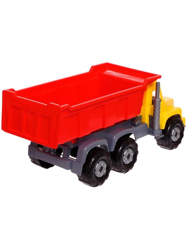 Автомобиль-самосвал «Супергигант», цвет жёлто-красный