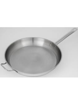 Сковорода «Общепит», d=40 см, толщина стенок 0,8 мм, дно ТРС 3,5 мм, индукция