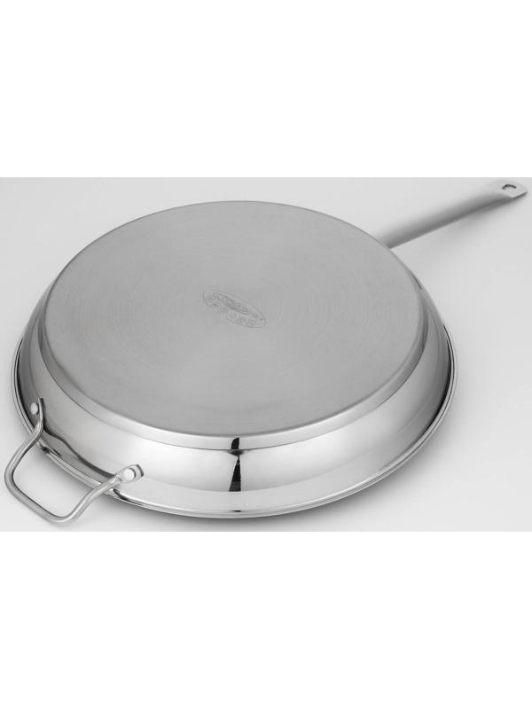 Сковорода «Общепит», d=40 см, толщина стенок 0,8 мм, дно ТРС 3,5 мм, индукция