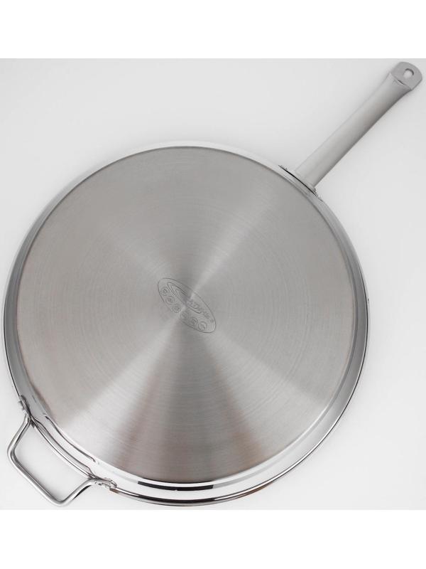 Сковорода «Общепит», d=40 см, толщина стенок 0,8 мм, дно ТРС 3,5 мм, индукция