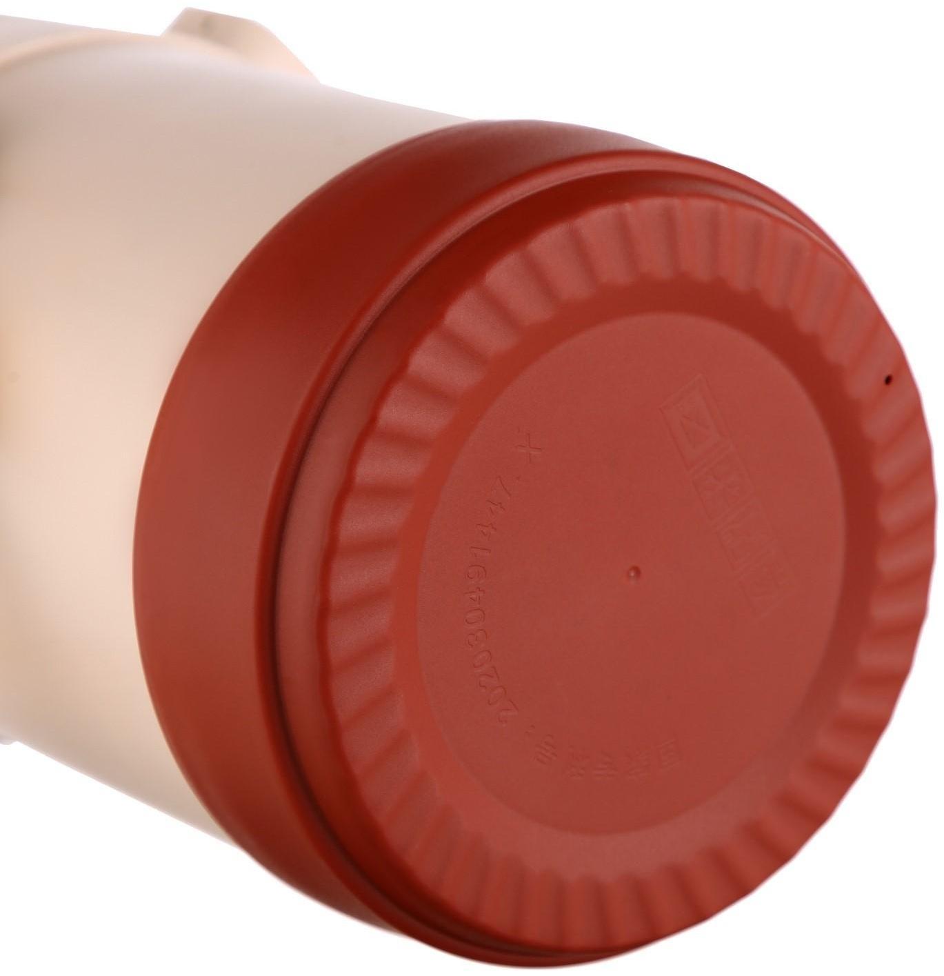 Термос для еды, 1.6 л, 2 контейнера, сохраняет тепло до 24 ч, 23 х 15 см