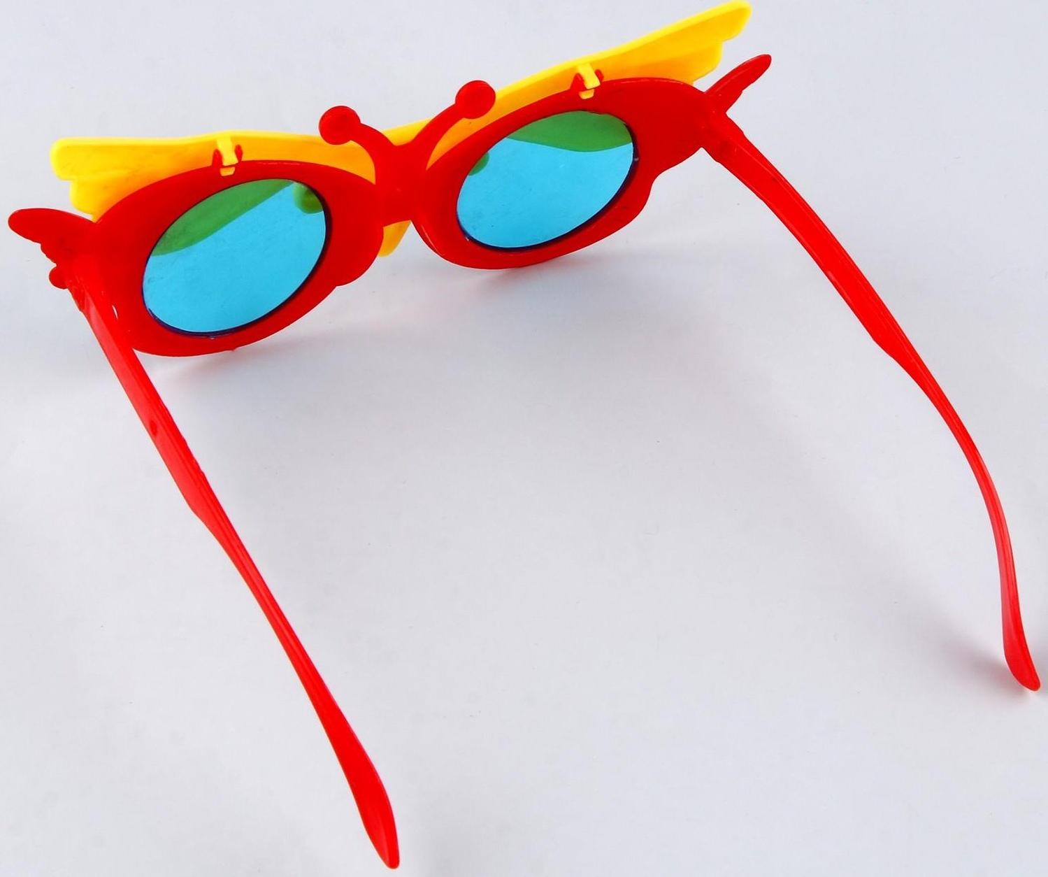 Карнавальные очки «Улёт», цвета МИКС