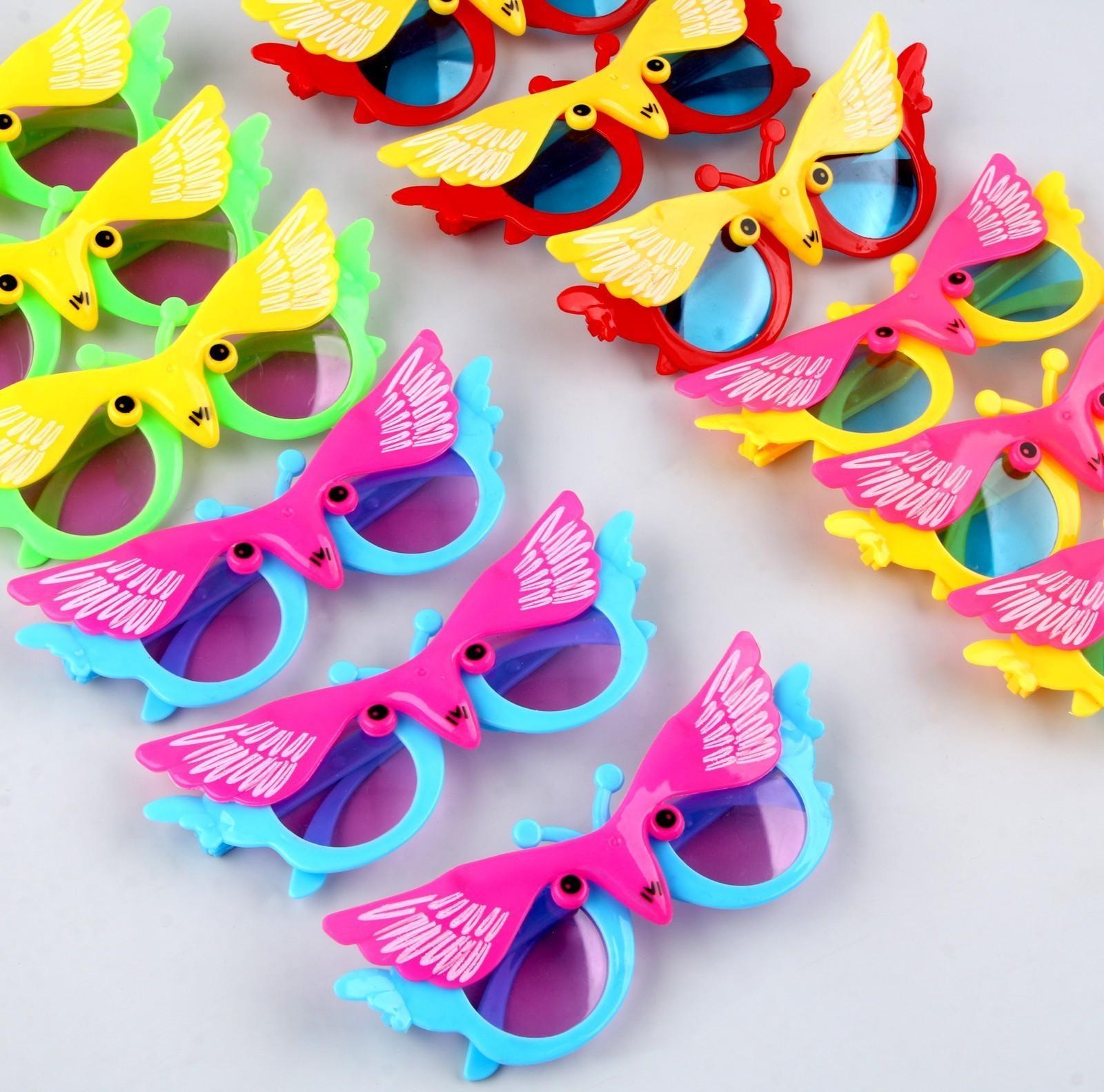 Карнавальные очки «Улёт», цвета МИКС