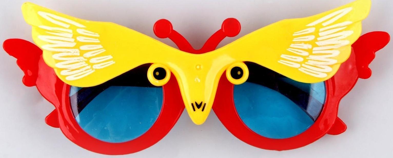 Карнавальные очки «Улёт», цвета МИКС